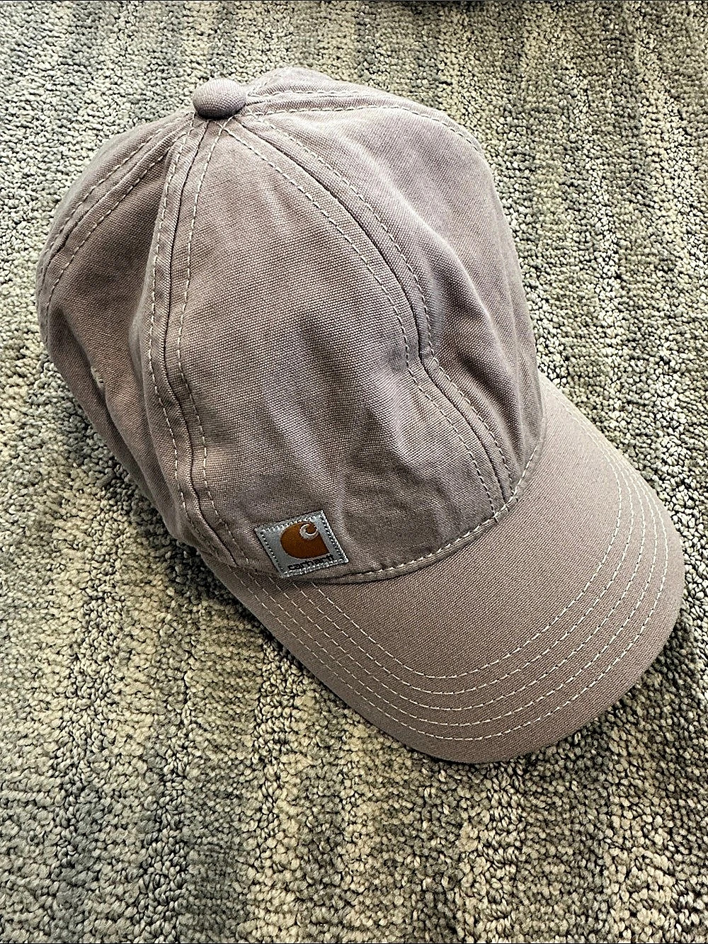 Carhartt Canvas Cap Cotton Cap in Lavendar